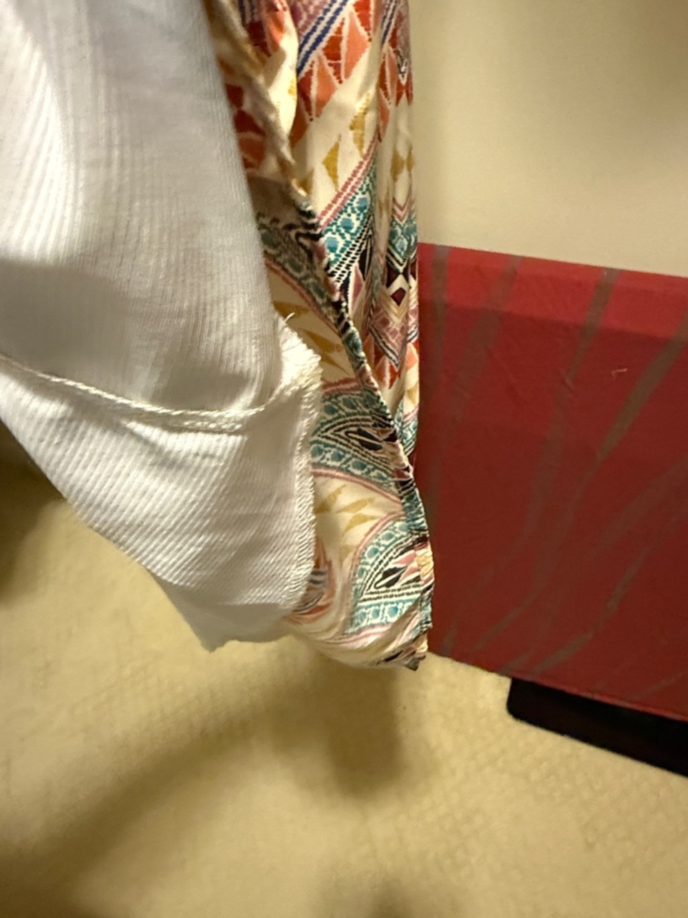 Alya Multicolor Chevron Ruffle Sundress - Picture 7 of 7